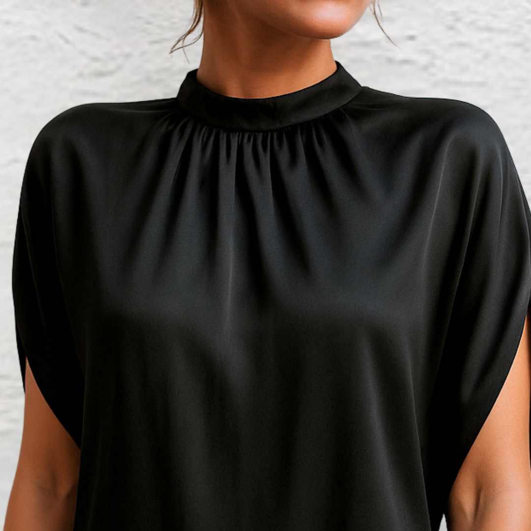 Zavena - Straight-Cut Woven Dress
