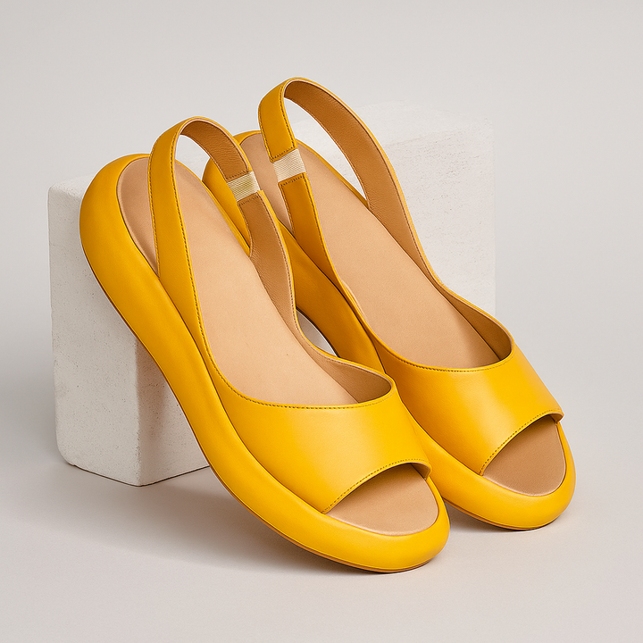 Avenli - Open-Toe Rubber Sole Sandals