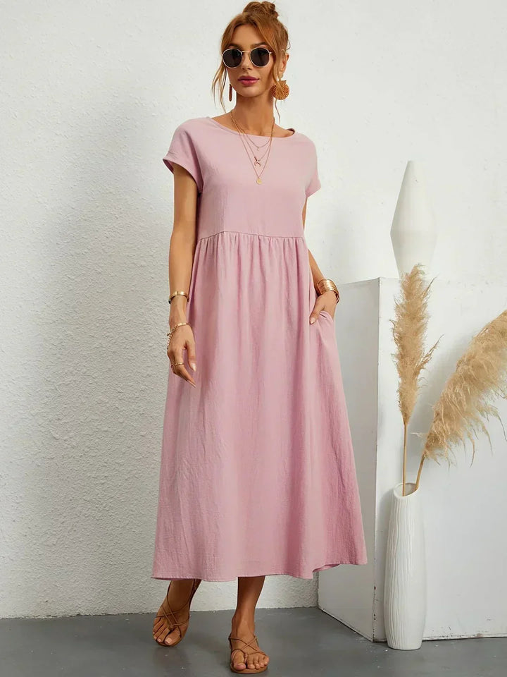Calira - Midi Cotton Dress