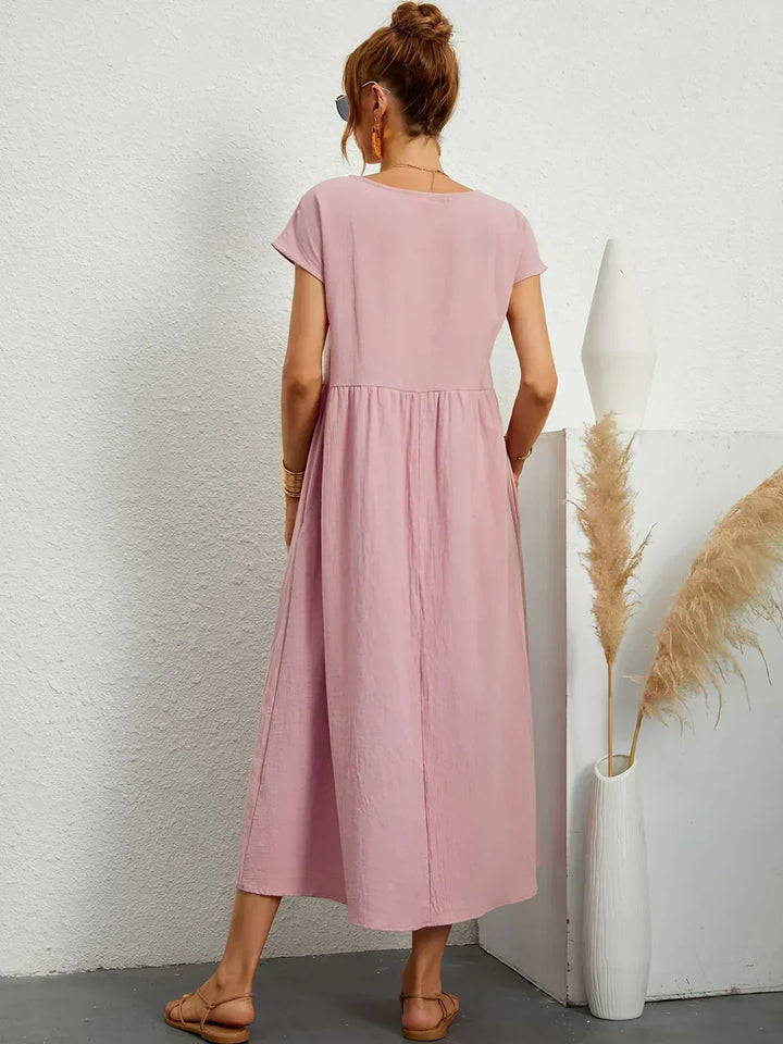 Calira - Midi Cotton Dress
