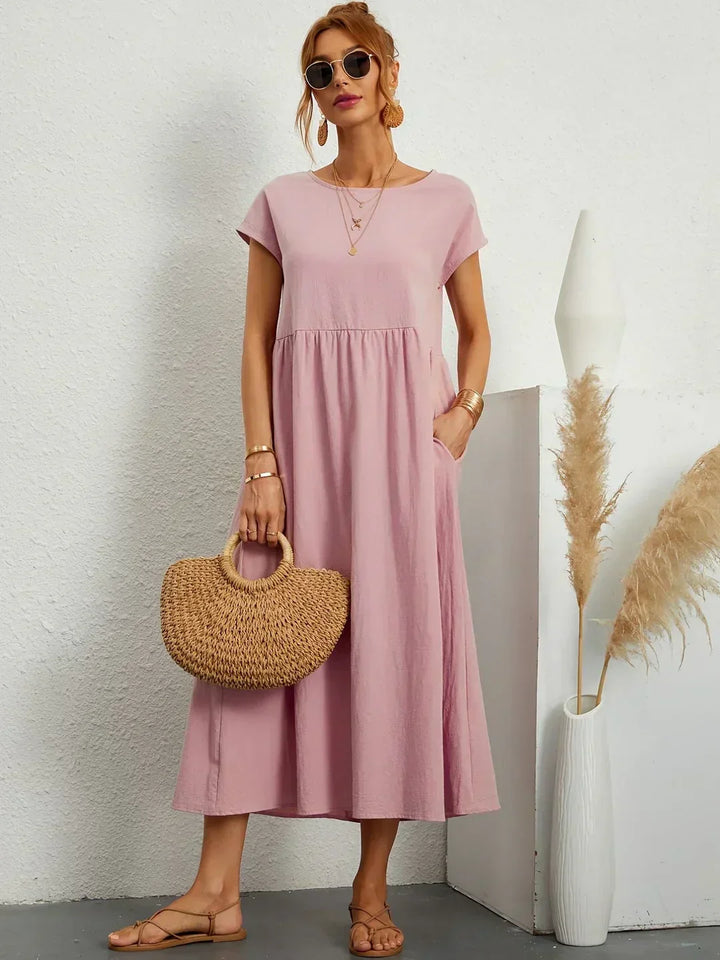 Calira - Midi Cotton Dress