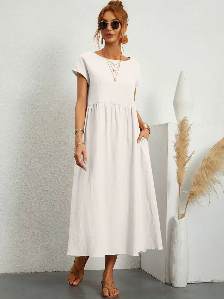 Calira - Midi Cotton Dress