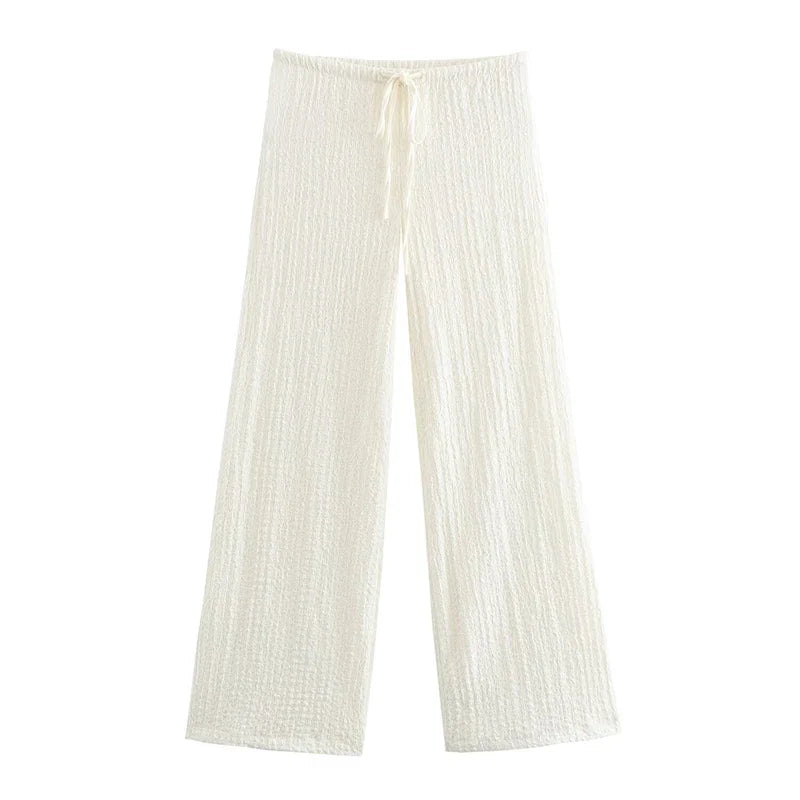 Lenaya - Wide-Leg Lightweight Woven Set