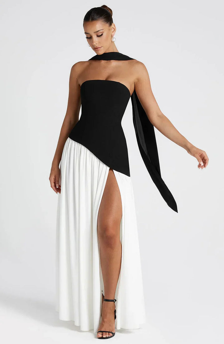 Eryla - Halter-Neck Maxi Dress