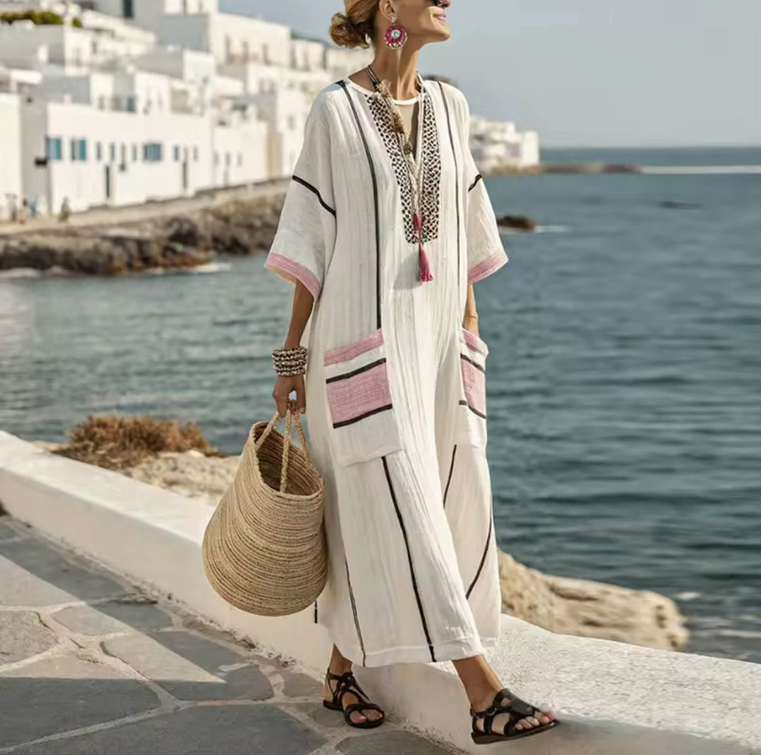 Nalira - Stretch Knit Set With Bag