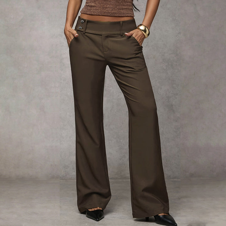 Sivara - Wide-Leg Woven Trousers